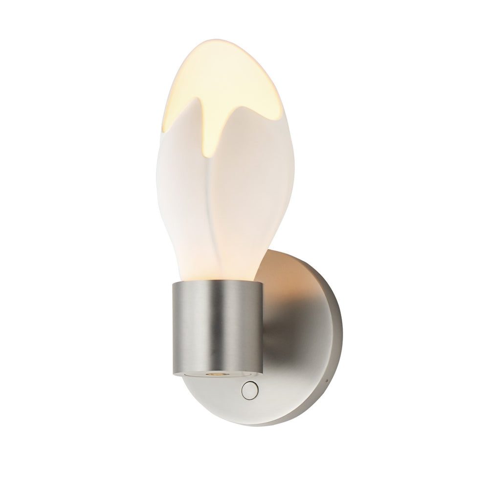 Studio M - LED Wall Sconce - Burgeon - Satin Nickel- Union Lighting Luminaires Decor