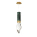 Studio M - LED Pendant - Burgeon - Natural Aged Brass- Union Lighting Luminaires Decor