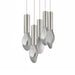 Studio M - LED Pendant - Burgeon - Satin Nickel- Union Lighting Luminaires Decor