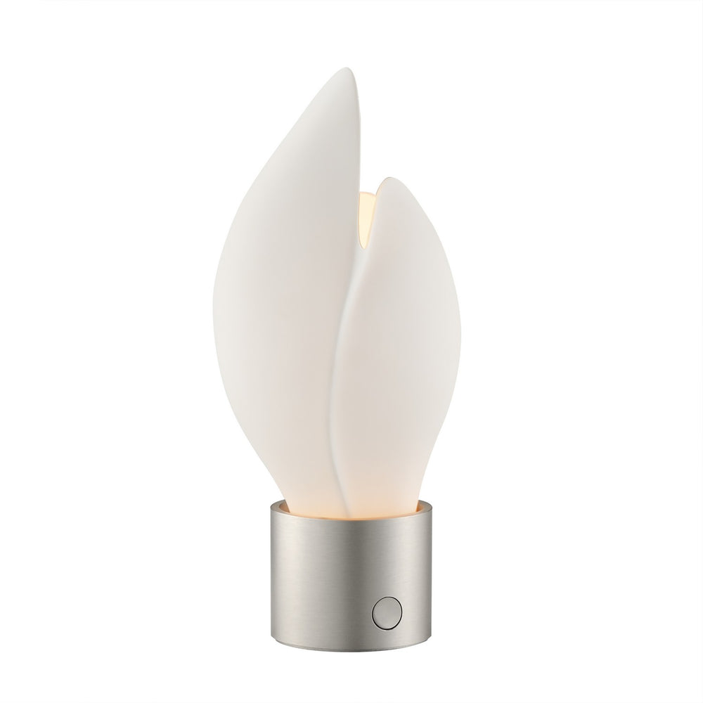 Studio M - LED Table Lamp - Burgeon - Satin Nickel- Union Lighting Luminaires Decor
