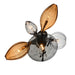 Studio M - LED Wall Sconce - Ray Dance Cluster - Black- Union Lighting Luminaires Decor