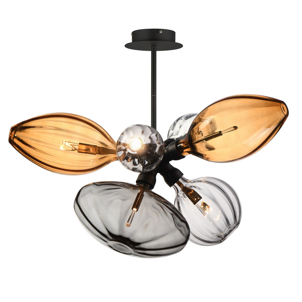 Studio M - LED Pendant - Ray Dance Cluster - Black- Union Lighting Luminaires Decor