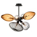 Studio M - LED Pendant - Ray Dance Cluster - Black- Union Lighting Luminaires Decor