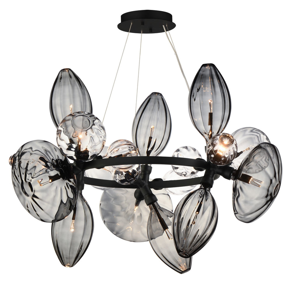 Studio M - LED Pendant - Ray Dance Cluster - Black- Union Lighting Luminaires Decor