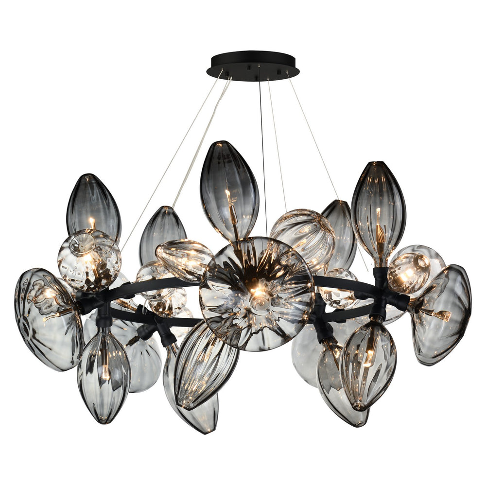 Studio M - LED Pendant - Ray Dance Cluster - Black- Union Lighting Luminaires Decor