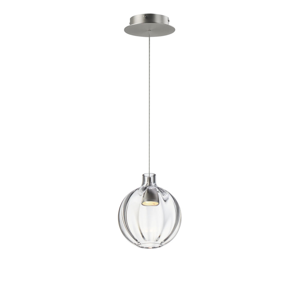 Studio M - LED Pendant - Ray Dance - Brushed Aluminum- Union Lighting Luminaires Decor