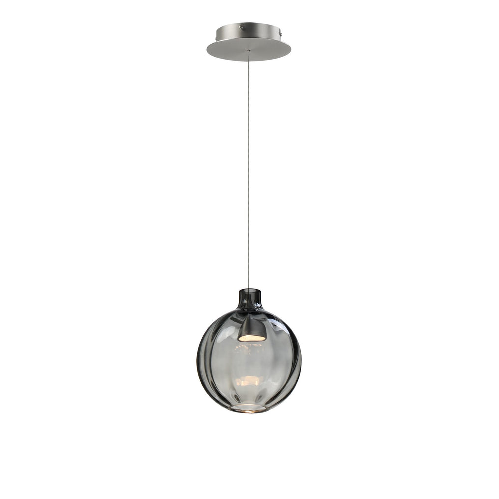 Studio M - LED Pendant - Ray Dance - Brushed Aluminum- Union Lighting Luminaires Decor