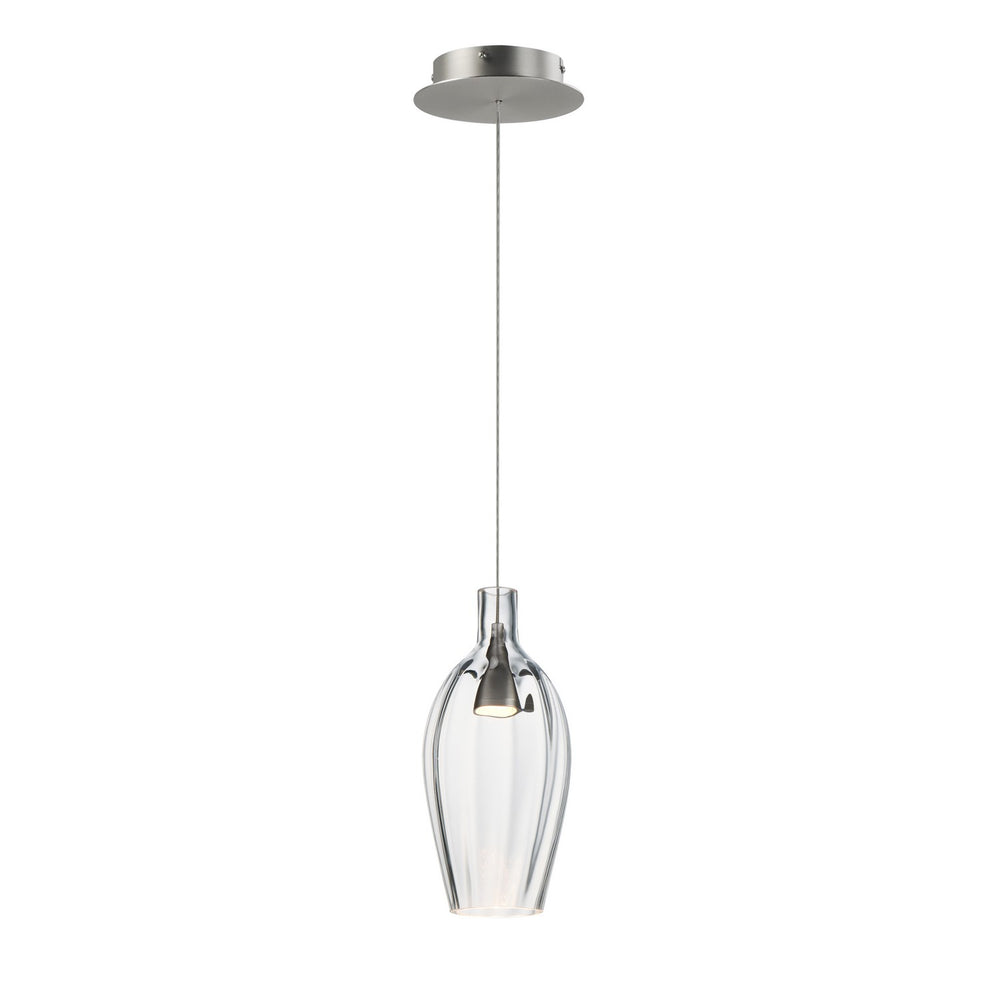 Studio M - LED Pendant - Ray Dance - Brushed Aluminum- Union Lighting Luminaires Decor