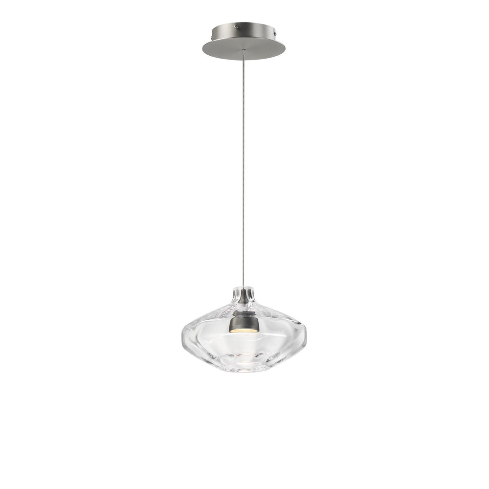 Studio M - LED Pendant - Ray Dance - Brushed Aluminum- Union Lighting Luminaires Decor