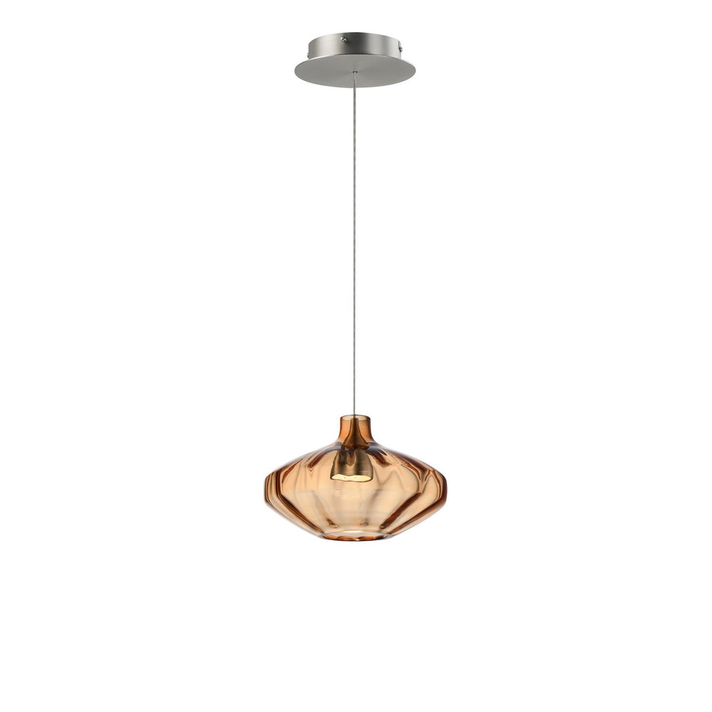 Studio M - LED Pendant - Ray Dance - Brushed Aluminum- Union Lighting Luminaires Decor