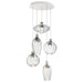 Studio M - LED Pendant - Ray Dance - Brushed Aluminum- Union Lighting Luminaires Decor