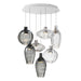 Studio M - LED Pendant - Ray Dance - Brushed Aluminum- Union Lighting Luminaires Decor