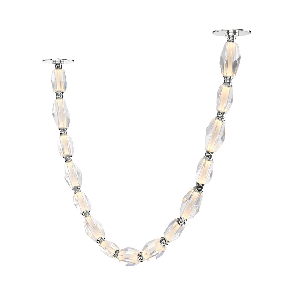 Studio M - LED Pendant - Dolce Vita - Polished Nickel- Union Lighting Luminaires Decor