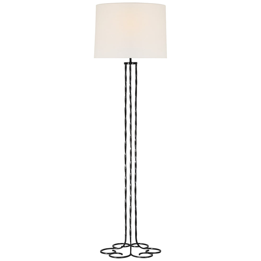 Visual Comfort Signature Canada - LED Floor Lamp - Shae - Aged Iron- Union Lighting Luminaires Decor