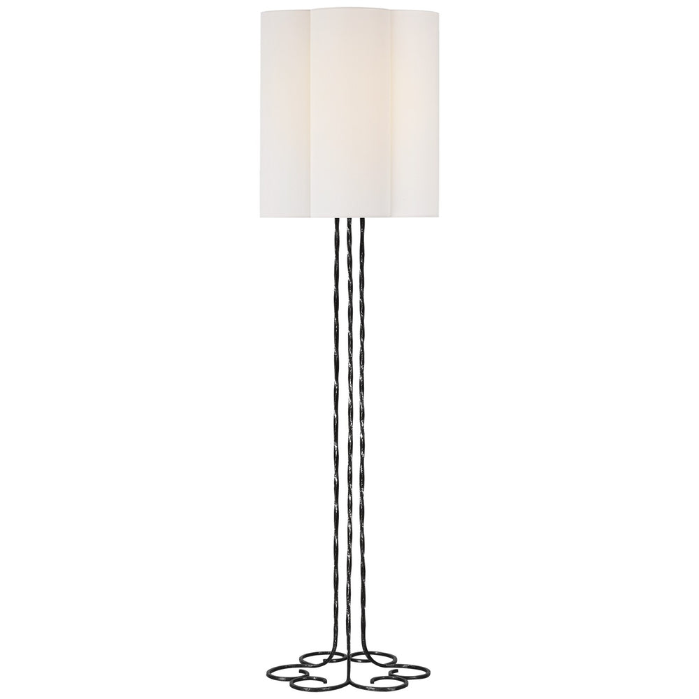 Visual Comfort Signature Canada - LED Floor Lamp - Shae - Aged Iron- Union Lighting Luminaires Decor