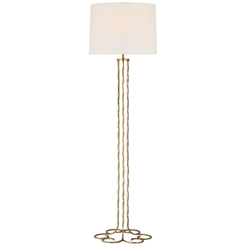 Visual Comfort Signature Canada - LED Floor Lamp - Shae - Gilded Iron- Union Lighting Luminaires Decor