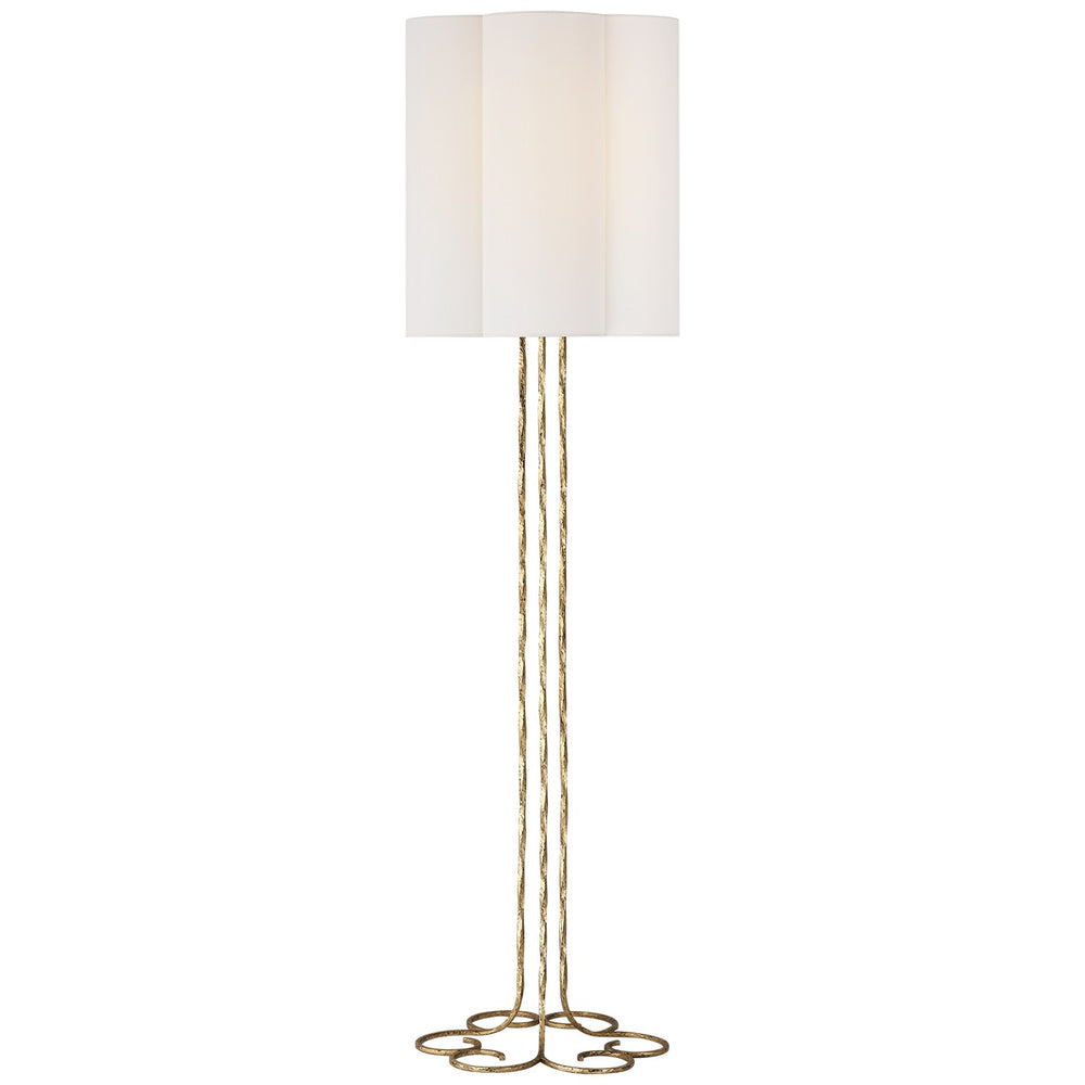 Visual Comfort Signature Canada - LED Floor Lamp - Shae - Gilded Iron- Union Lighting Luminaires Decor