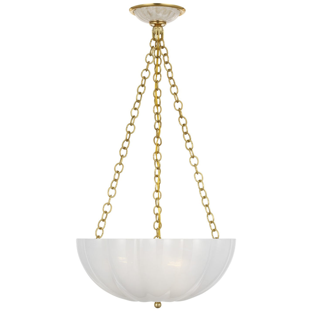 Visual Comfort Signature Canada - LED Chandelier - Rosehill - Hand-Rubbed Antique Brass- Union Lighting Luminaires Decor