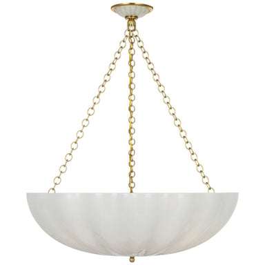 Visual Comfort Signature Canada - LED Chandelier - Rosehill - Hand-Rubbed Antique Brass- Union Lighting Luminaires Decor
