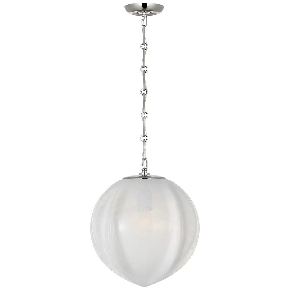Visual Comfort Signature Canada - LED Pendant - Rae - Polished Nickel- Union Lighting Luminaires Decor