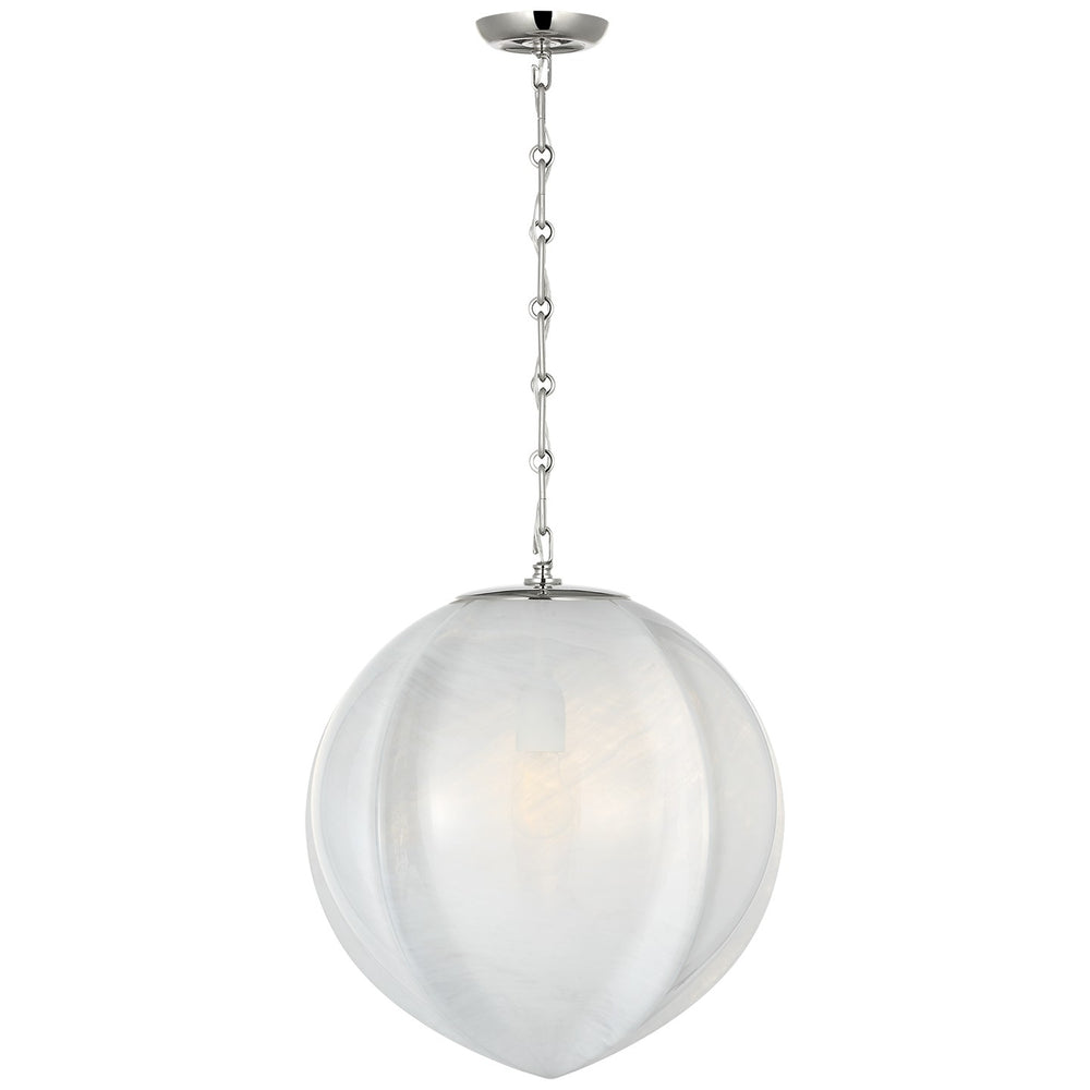 Visual Comfort Signature Canada - LED Pendant - Rae - Polished Nickel- Union Lighting Luminaires Decor