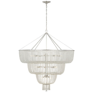 Visual Comfort Signature Canada - LED Chandelier - Jacqueline - Burnished Silver Leaf- Union Lighting Luminaires Decor