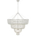 Visual Comfort Signature Canada - LED Chandelier - Jacqueline - Burnished Silver Leaf- Union Lighting Luminaires Decor