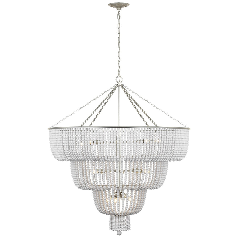 Visual Comfort Signature Canada - LED Chandelier - Jacqueline - Burnished Silver Leaf- Union Lighting Luminaires Decor