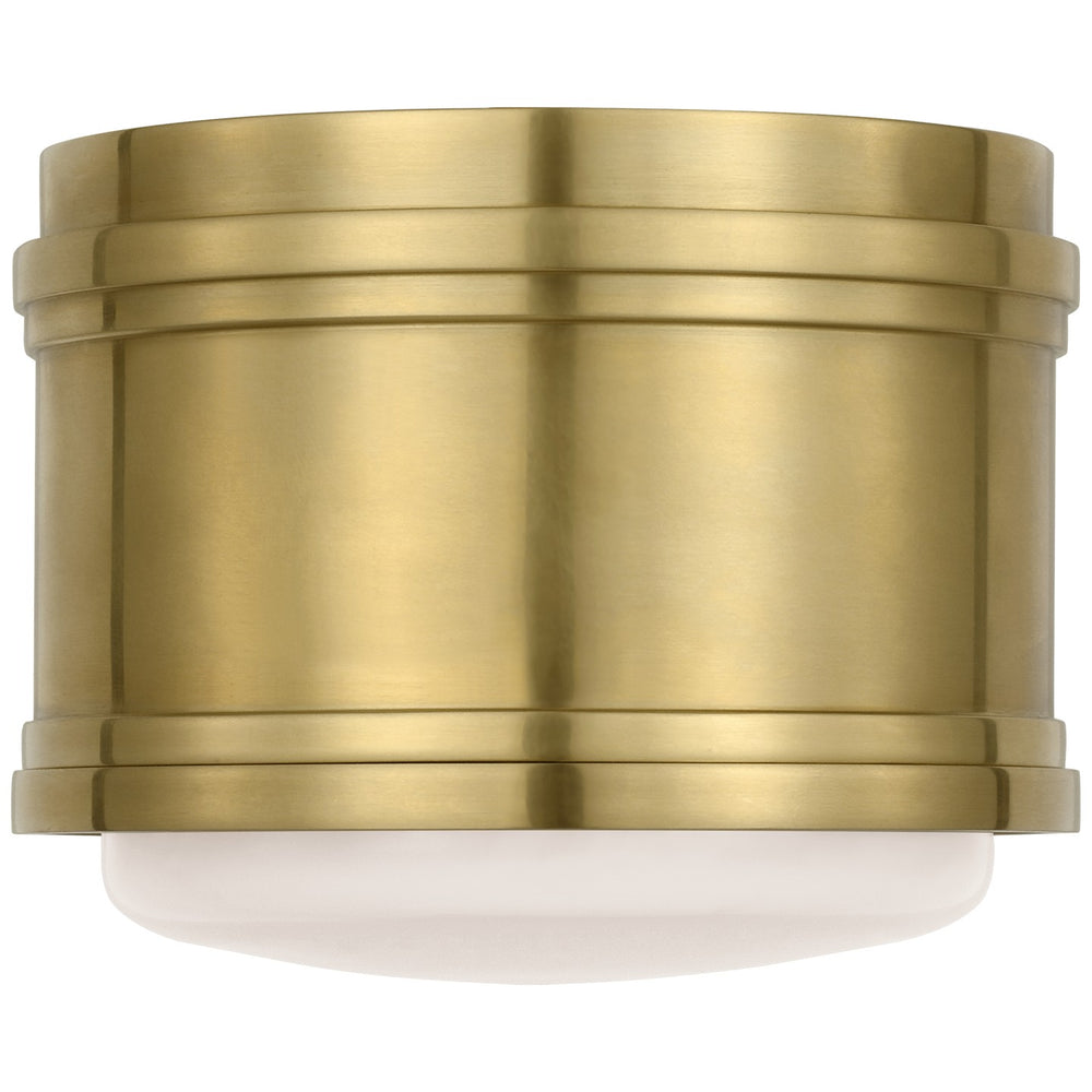 Visual Comfort Signature Canada - LED Flush Mount - Marden - Antique-Burnished Brass- Union Lighting Luminaires Decor