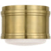 Visual Comfort Signature Canada - LED Flush Mount - Marden - Antique-Burnished Brass- Union Lighting Luminaires Decor