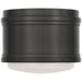 Visual Comfort Signature Canada - LED Flush Mount - Marden - Bronze- Union Lighting Luminaires Decor