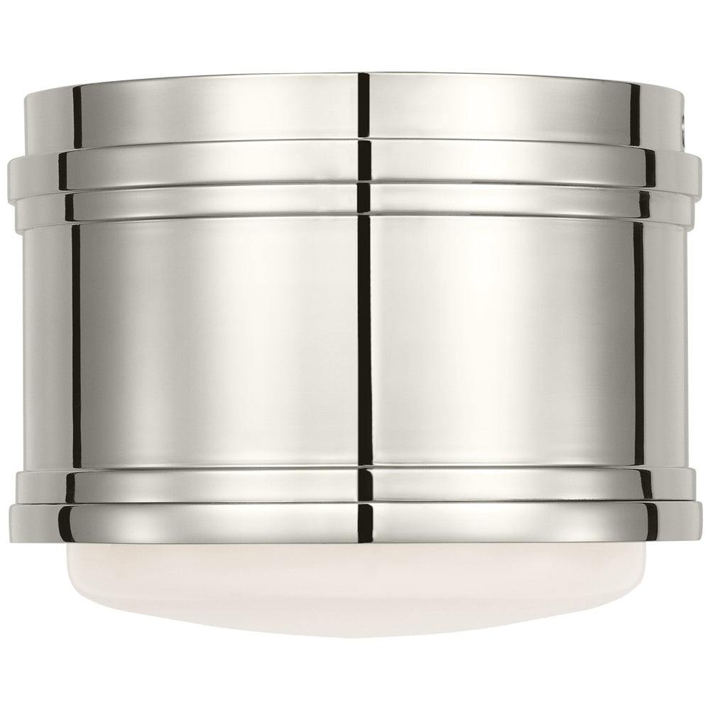 Visual Comfort Signature Canada - LED Flush Mount - Marden - Polished Nickel- Union Lighting Luminaires Decor