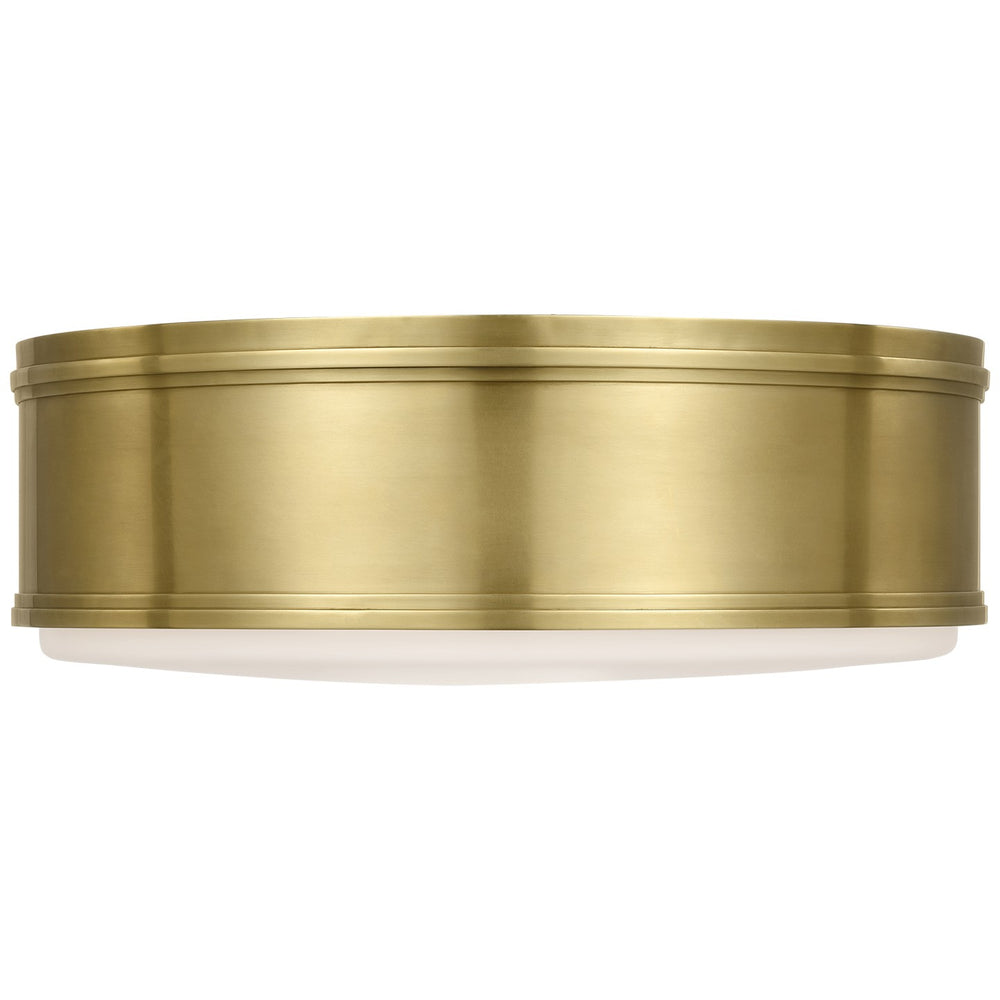 Visual Comfort Signature Canada - LED Flush Mount - Marden - Antique-Burnished Brass- Union Lighting Luminaires Decor