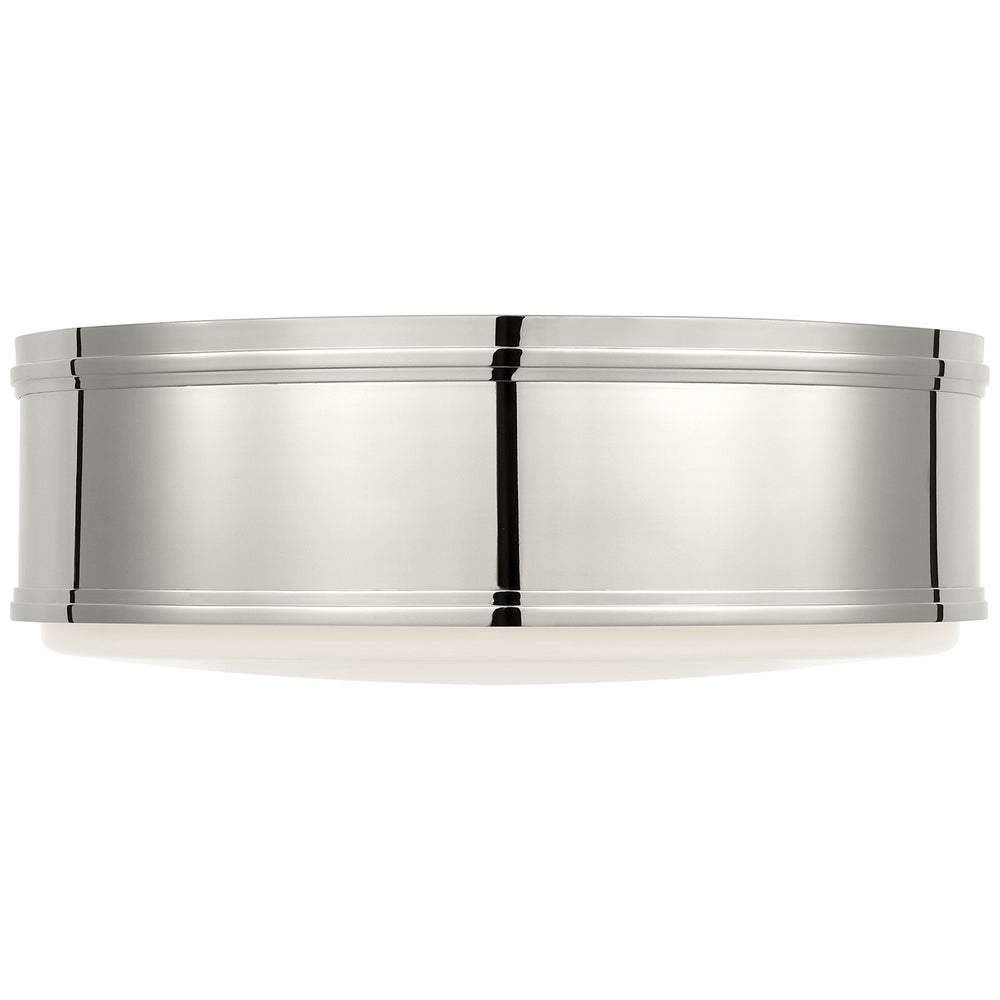 Visual Comfort Signature Canada - LED Flush Mount - Marden - Polished Nickel- Union Lighting Luminaires Decor