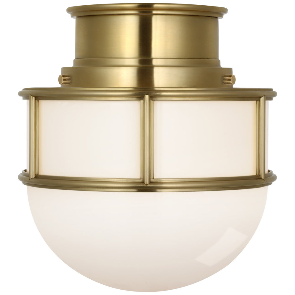 Visual Comfort Signature Canada - LED Flush Mount - Martil - Antique-Burnished Brass- Union Lighting Luminaires Decor