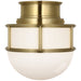 Visual Comfort Signature Canada - LED Flush Mount - Martil - Antique-Burnished Brass- Union Lighting Luminaires Decor