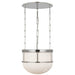 Visual Comfort Signature Canada - LED Lantern - Martil - Polished Nickel with White Glass- Union Lighting Luminaires Decor