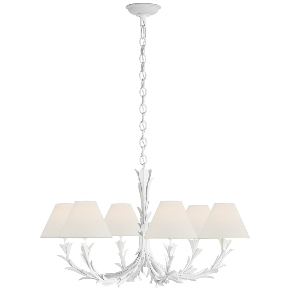 Visual Comfort Signature Canada - LED Chandelier - Provenz - Plaster White- Union Lighting Luminaires Decor
