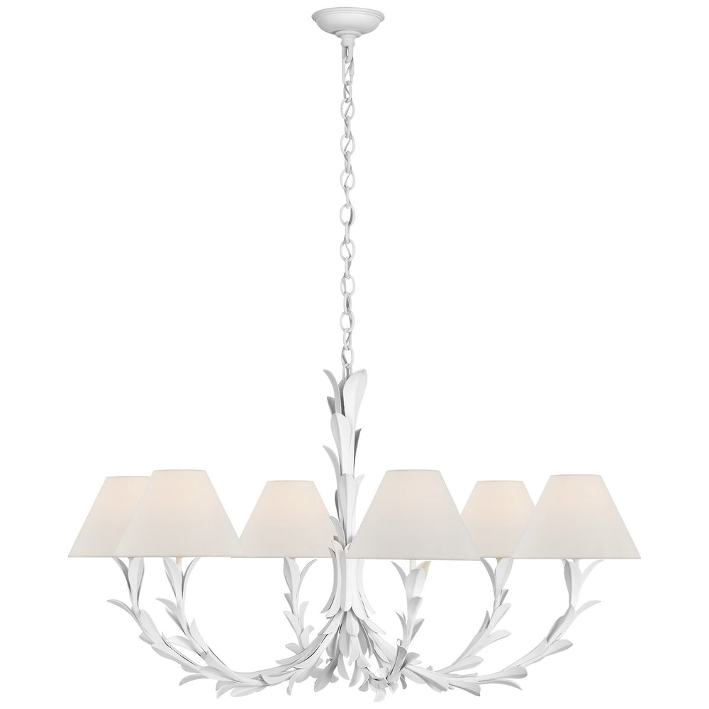 Visual Comfort Signature Canada - LED Chandelier - Provenz - Plaster White- Union Lighting Luminaires Decor