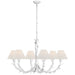 Visual Comfort Signature Canada - LED Chandelier - Provenz - Plaster White- Union Lighting Luminaires Decor