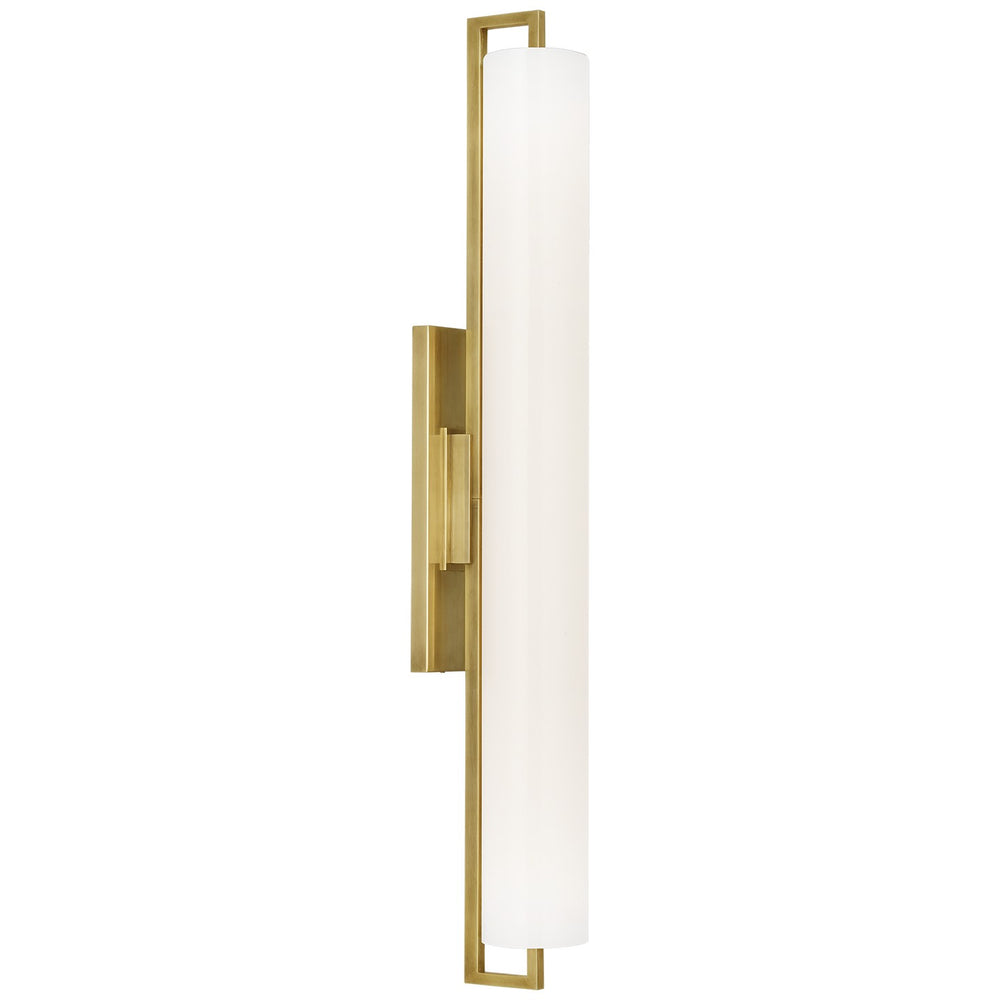 Visual Comfort Signature Canada - LED Bath Sconce - Bowen - Hand-Rubbed Antique Brass- Union Lighting Luminaires Decor