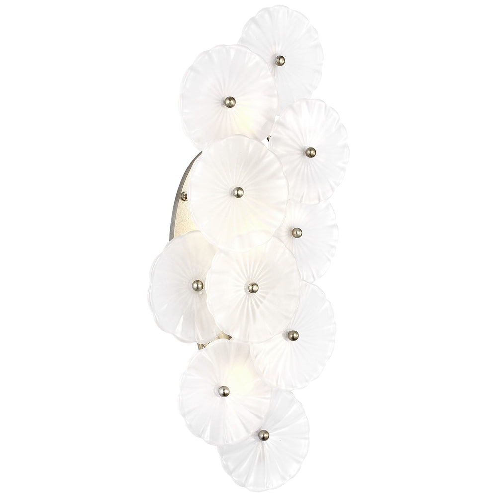 Visual Comfort Signature Canada - LED Wall Sconce - Gianna - Burnished Silver Leaf- Union Lighting Luminaires Decor