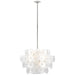 Visual Comfort Signature Canada - LED Chandelier - Gianna - Burnished Silver Leaf- Union Lighting Luminaires Decor