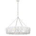 Visual Comfort Signature Canada - LED Chandelier - Gianna - Burnished Silver Leaf- Union Lighting Luminaires Decor
