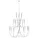 Visual Comfort Signature Canada - LED Chandelier - Acadia - Plaster White- Union Lighting Luminaires Decor