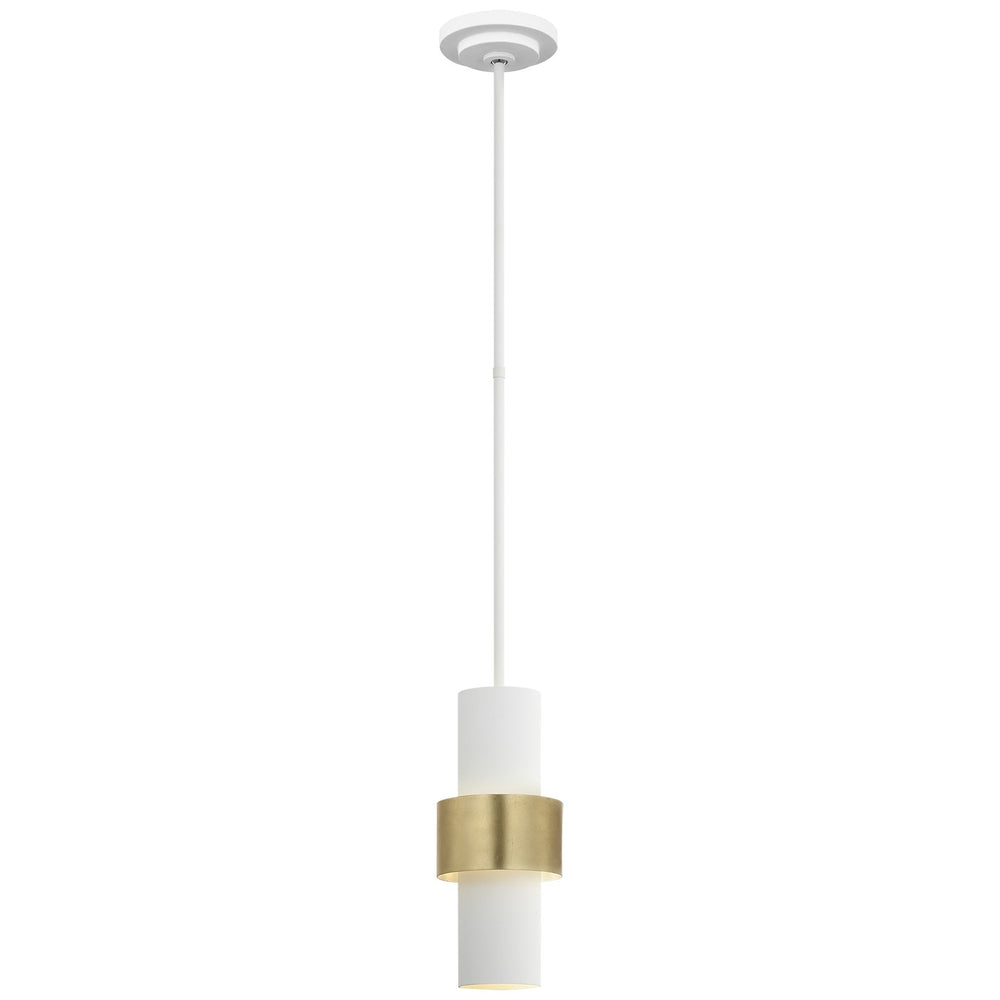 Visual Comfort Signature Canada - LED Pendant - Chalmette - Plaster White and Gild- Union Lighting Luminaires Decor