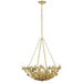 Visual Comfort Signature Canada - LED Chandelier - Farfalle - Gild- Union Lighting Luminaires Decor