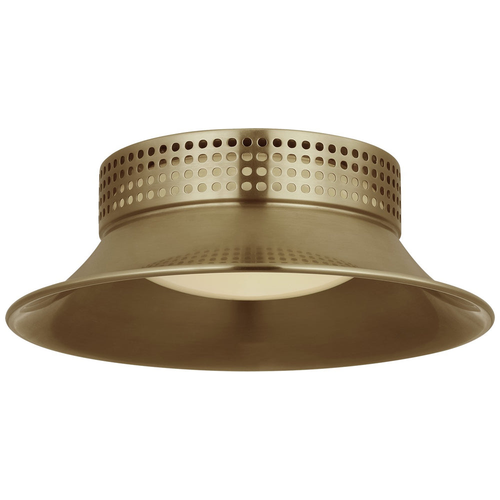Visual Comfort Signature Canada - LED Flush Mount - Precision - Antique-Burnished Brass- Union Lighting Luminaires Decor