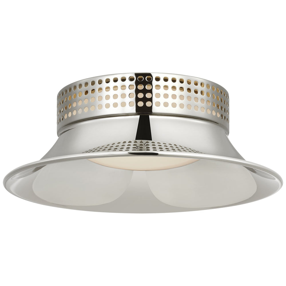 Visual Comfort Signature Canada - LED Flush Mount - Precision - Polished Nickel- Union Lighting Luminaires Decor