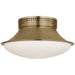 Visual Comfort Signature Canada - LED Flush Mount - Precision - Antique-Burnished Brass- Union Lighting Luminaires Decor